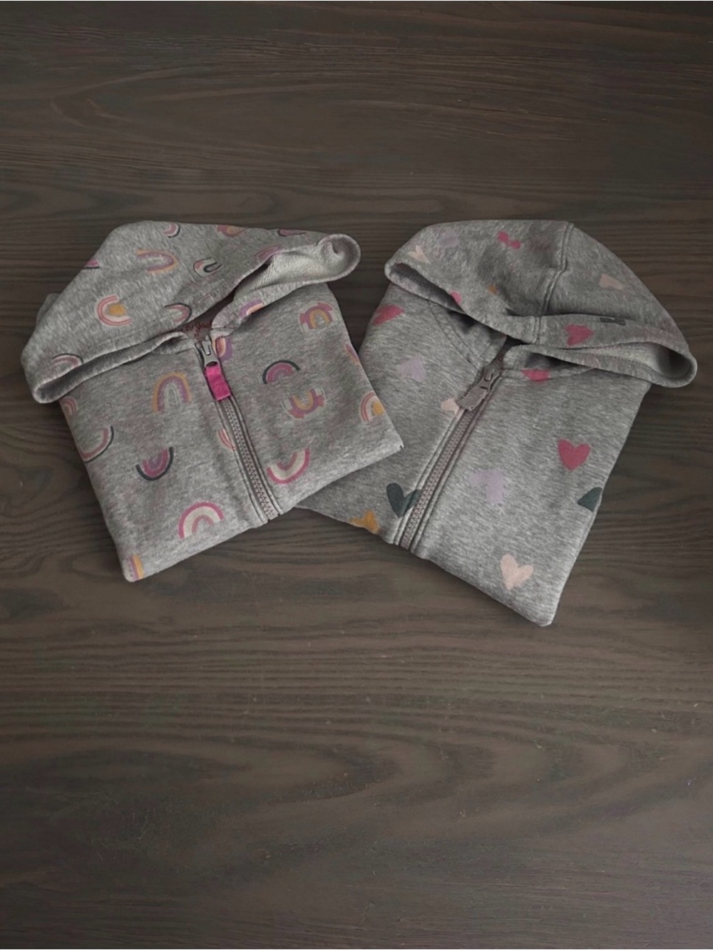 CAT & JACK TODDLER GIRL ZIP HOODIES
